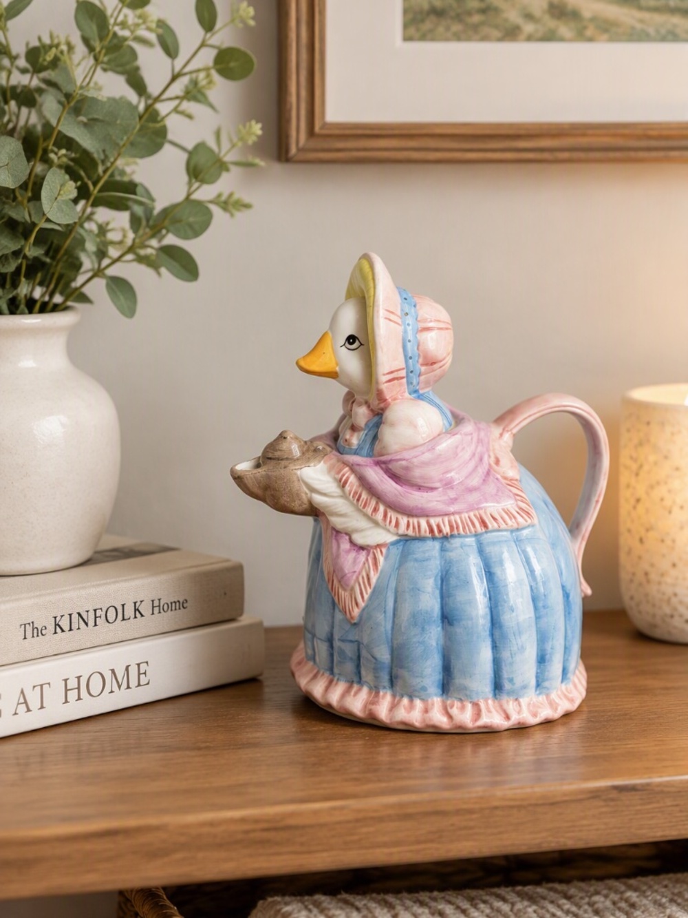 1980's "Mother Goose" Novelty ceramic teapot